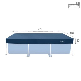 Cobertura de Piscina Intex Azul Marinho 260 x 30 x 160 cm Retangular (6 Unidades)