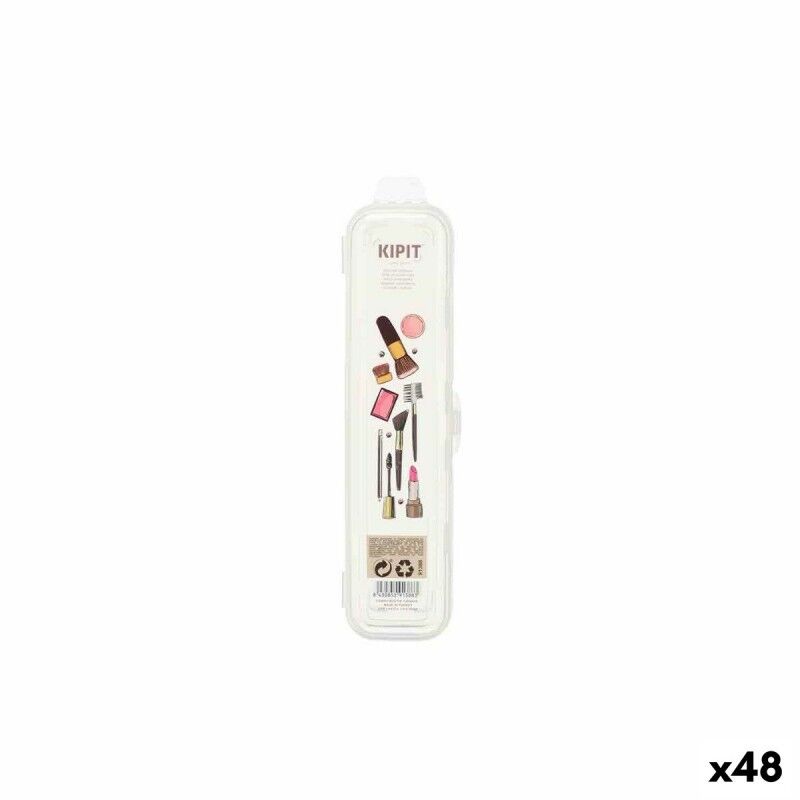 Kipit|Estojo Kipit 3 Transparente Maquilhagem De viagem (48 Unidades) Kipit|Estojo Kipit 3 Transparente Maquilhagem De viagem (48 Unidades)
