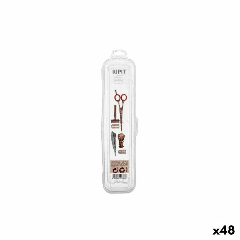 Kipit|Estojo Kipit 2 Transparente De viagem Conjunto para Barbear (48 Unidades)