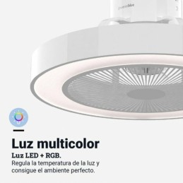 Ventilador de Teto Universal Blue Pampero Branco 25 W