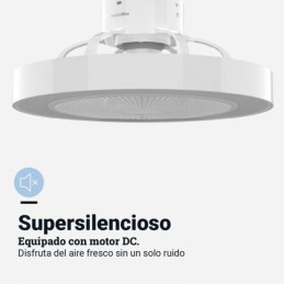 Ventilador de Teto Universal Blue Pampero Branco 25 W