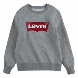 Polar sem Capuz Criança Levi's Batwing Crewneck Cinzento escuro