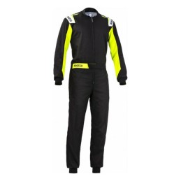 Fato de Karting Sparco Rookie Amarelo Preto (Tamanho M)