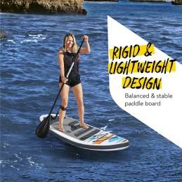 Prancha de Paddle Surf Insuflável com Acessórios Bestway Hydro-Force Branco 305 x 84 x 12 cm