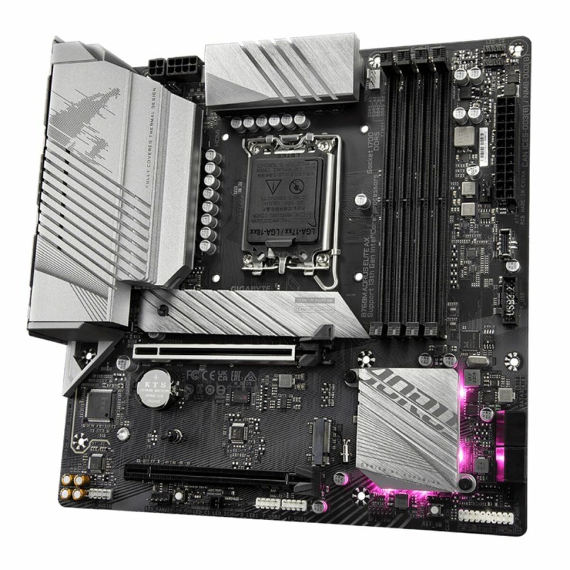 Placa Mãe Gigabyte B760M AORUS ELITE AX LGA 1700