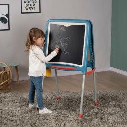 Smoby|Quadro de Dupla Face Smoby Dobrável 80 Peças 105 x 49 x 52 cm