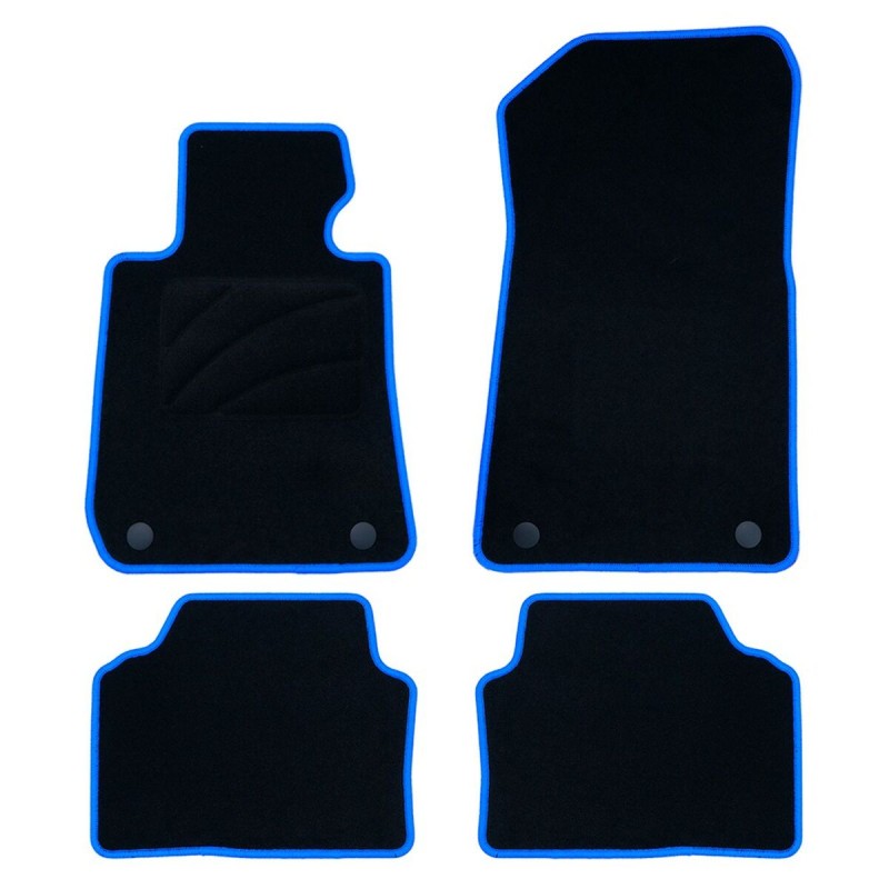 Conjunto de Tapetes de Carro OCC Motorsport OCCBW0026BL Azul 5 Peças