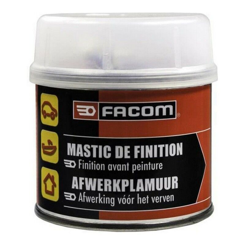 Facom|Massa de Vidraceiro Facom Poliéster 250 g Cinzento claro Carroçaria Facom|Massa de Vidraceiro Facom Poliéster 250 g Cinzento claro Carroçaria