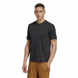 Camisola de Manga Curta Homem Adidas Base Preto