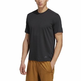 Camisola de Manga Curta Homem Adidas Base Preto