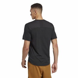 Camisola de Manga Curta Homem Adidas Base Preto