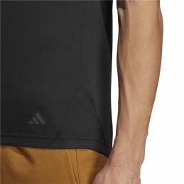 Camisola de Manga Curta Homem Adidas Base Preto