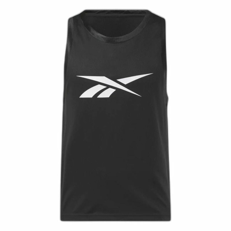 T-shirt de basquetebol Reebok Preto