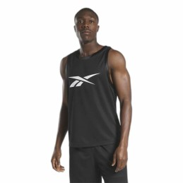 T-shirt de basquetebol Reebok Preto