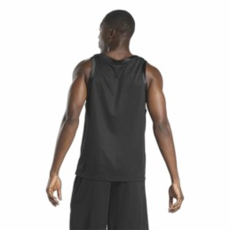 T-shirt de basquetebol Reebok Preto