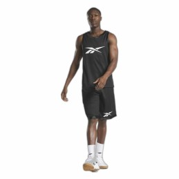 T-shirt de basquetebol Reebok Preto