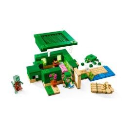 Lego|Jogo de Construção Lego Minecraft 21254 Turle Beach House 234 Peças