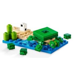 Lego|Jogo de Construção Lego Minecraft 21254 Turle Beach House 234 Peças