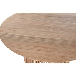 Mesa de Jantar Home ESPRIT Natural Madeira de cedro 150 x 150 x 75 cm