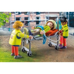 Playset Playmobil 71202 City Life Ambulance 67 Peças