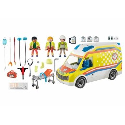 Playset Playmobil 71202 City Life Ambulance 67 Peças