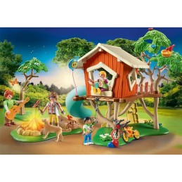 Playset Playmobil Family Fun - Adventure in the Treehouse 71001 101 Peças Leve