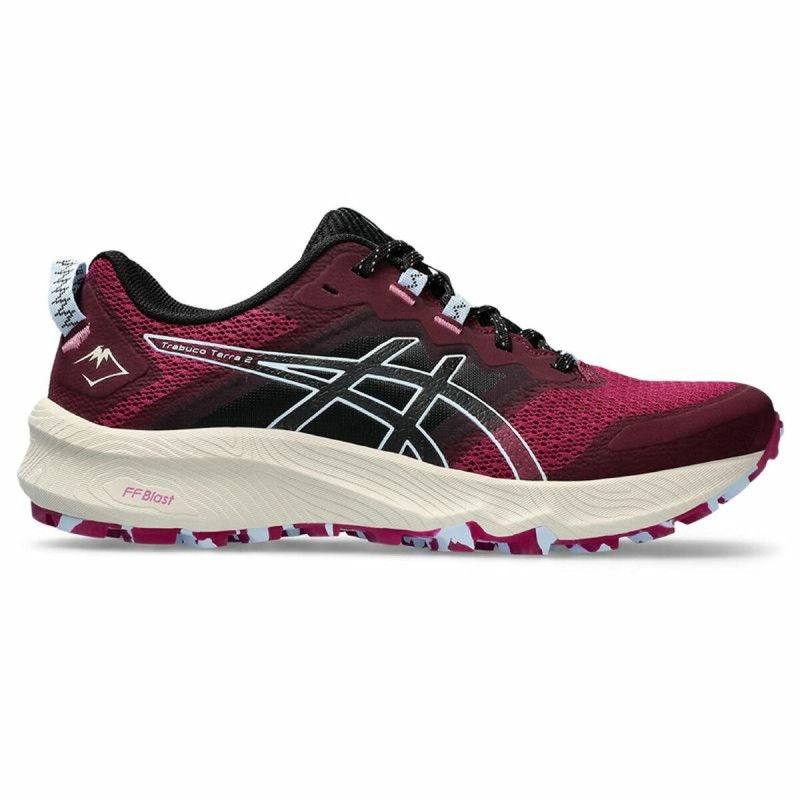 Sapatilhas de Running para Adultos Asics Trabuco Terra 2 Vermelho Carmesim