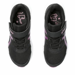 Sapatilhas de Running Infantis Asics Jolt 4 Ps Preto