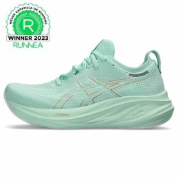 Sapatilhas de Desporto Mulher Asics Gel-Nimbus 26 Água-marinha Menta