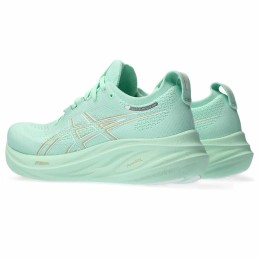 Sapatilhas de Desporto Mulher Asics Gel-Nimbus 26 Água-marinha Menta