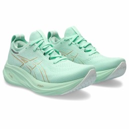 Sapatilhas de Desporto Mulher Asics Gel-Nimbus 26 Água-marinha Menta