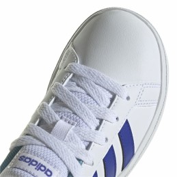 Sapatilhas de Desporto Infantis Adidas Grand Court 2.0 Branco Azul