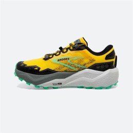 Sapatilhas de Running para Adultos Brooks Caldera 7 Amarelo Preto