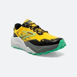 Sapatilhas de Running para Adultos Brooks Caldera 7 Amarelo Preto