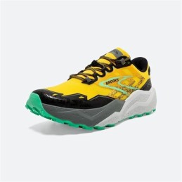 Sapatilhas de Running para Adultos Brooks Caldera 7 Amarelo Preto