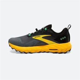 Sapatilhas de Running para Adultos Brooks Cascadia 17 Amarelo Preto