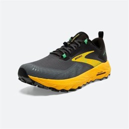 Sapatilhas de Running para Adultos Brooks Cascadia 17 Amarelo Preto