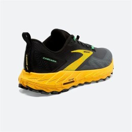 Sapatilhas de Running para Adultos Brooks Cascadia 17 Amarelo Preto