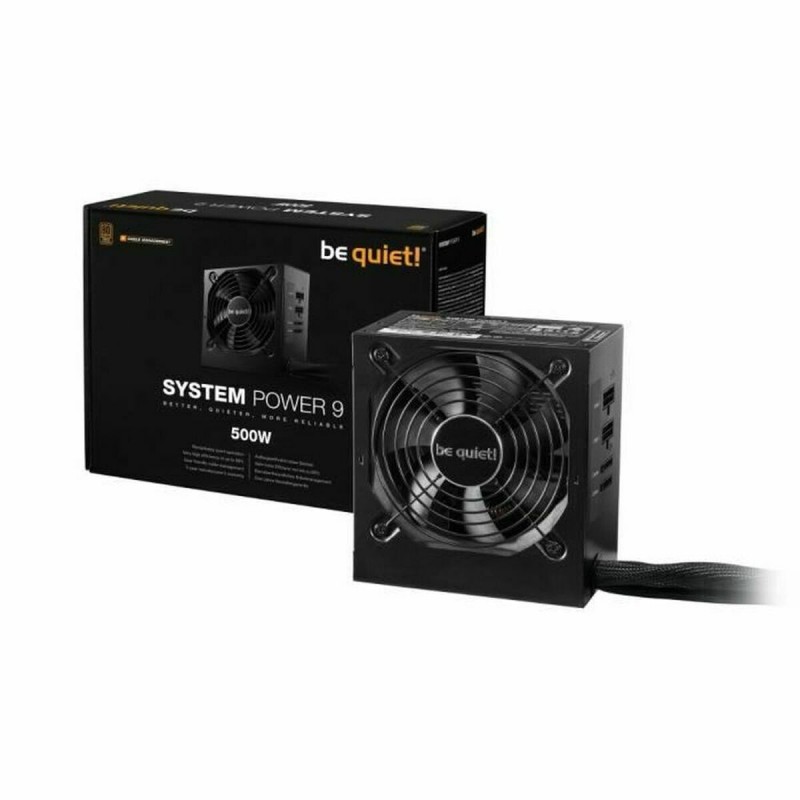 Fonte de Alimentação Be Quiet! BN301 ATX 500 W 110 W 80 Plus Bronze