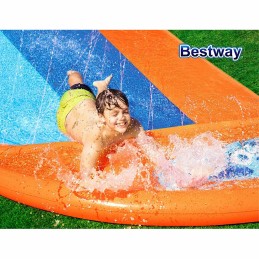 Tobogã de Água Bestway 488 x 207,5 cm Deslizante Triplo