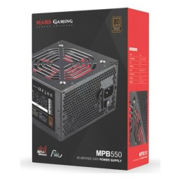 Fonte de Alimentação Mars Gaming MPB550 80plus +90 BRONZE 500 W 550W