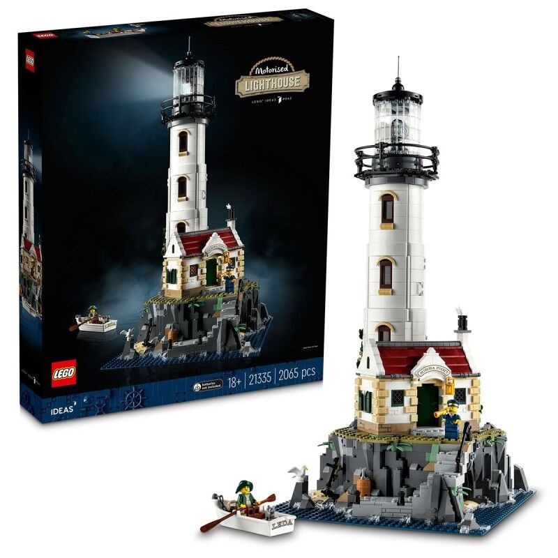 Lego|Playset Lego Motorised Lighthouse 21335 2065 Peças 25 x 54 x 25 cm Lego|Playset Lego Motorised Lighthouse 21335 2065 Peças 25 x 54 x 25 cm