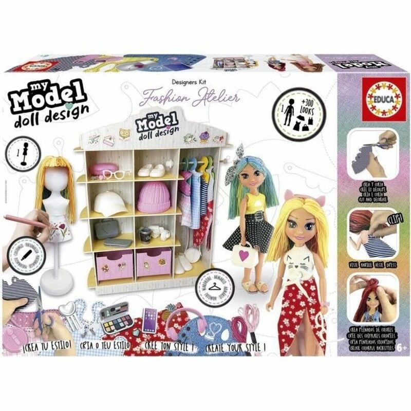 Educa|Estudio de Moda Educa My Model Doll Design Fashion Atelier Educa|Estudio de Moda Educa My Model Doll Design Fashion Atelier