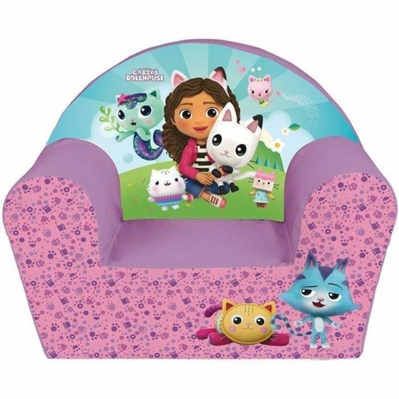 Gabby's Dollhouse|Poltrona Infantil Gabby's Dollhouse 33 x 52 x 42 cm Gabby's Dollhouse|Poltrona Infantil Gabby's Dollhouse 33 x 52 x 42 cm