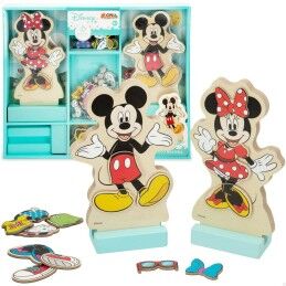 Disney|Figuras Disney 54 Peças 4 Unidades 11,5 x 17,5 x 1,2 cm