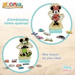 Disney|Figuras Disney 54 Peças 4 Unidades 11,5 x 17,5 x 1,2 cm
