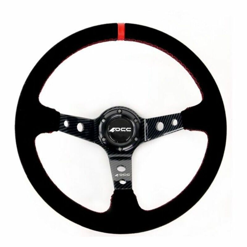 OCC Motorsport|Volante de Corrida OCC Motorsport Preto Preto/Vermelho Vermelho/Preto Ø 35 cm