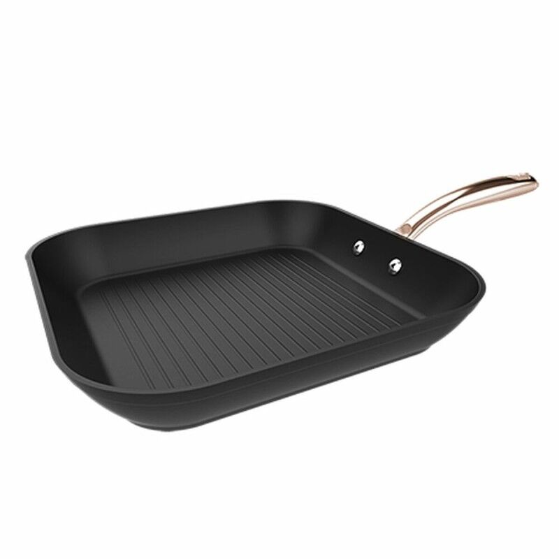 Cecotec|Grelha Grill Cecotec Fantasy Preto Alumínio Ø 28 cm Cecotec|Grelha Grill Cecotec Fantasy Preto Alumínio Ø 28 cm