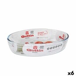 Quttin|Travessa para o Forno Quttin   Vidro 1,7 L ø 23 x 5,3 cm (6 Unidades)