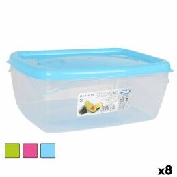 Quid|Lancheira Quadrada com Tampa Quid Inspira 620 ml Verde Plástico (12 Unidades)